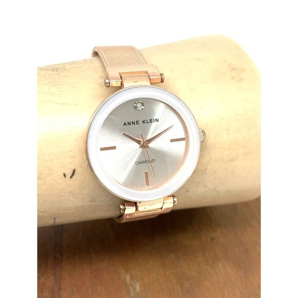 Anne Klein Women\'s Watch AK/3034 Silver Dial Quartz Rose Gold Stainless Steel main image 8